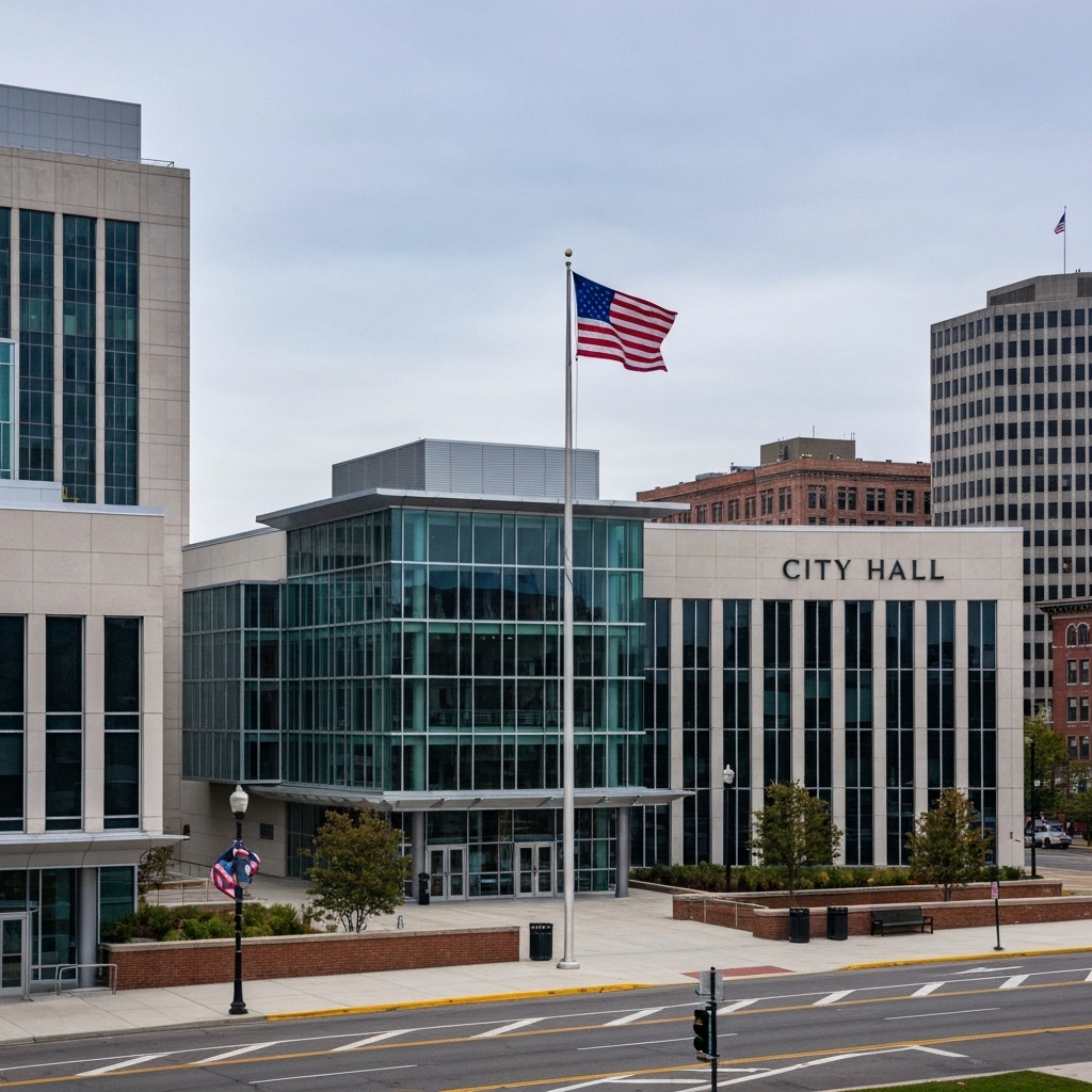 City Hall representing local government services